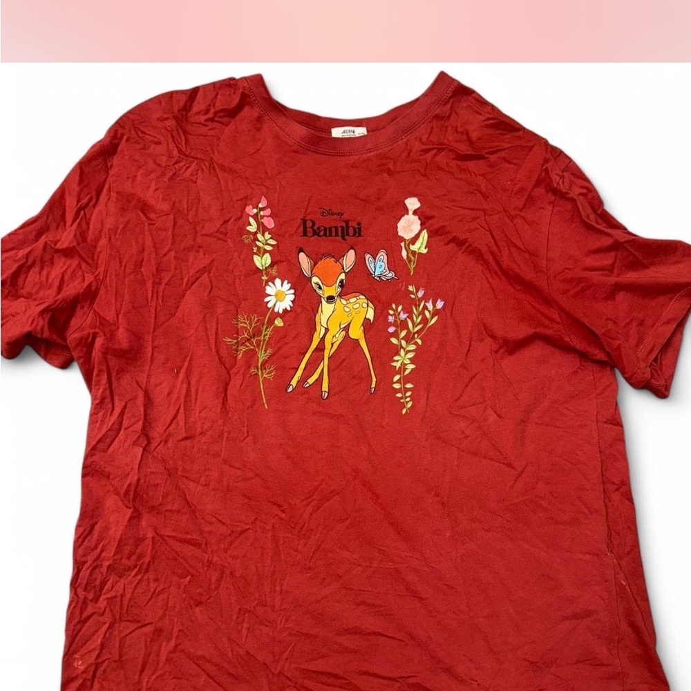 Disney Bambi Red Graphic T-Shirt